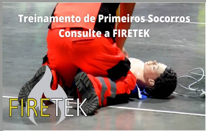 Treinamento de primeiros socorros e brigada